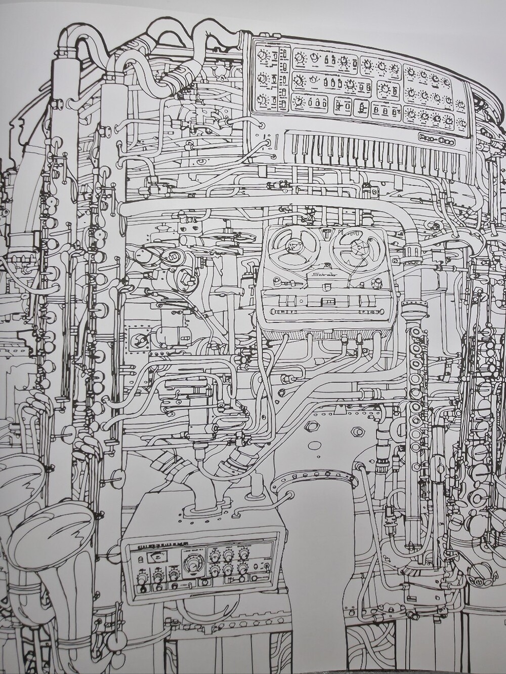 Fantastic Machines Adult Coloring Book #CRA3 - Picture 6 of 6